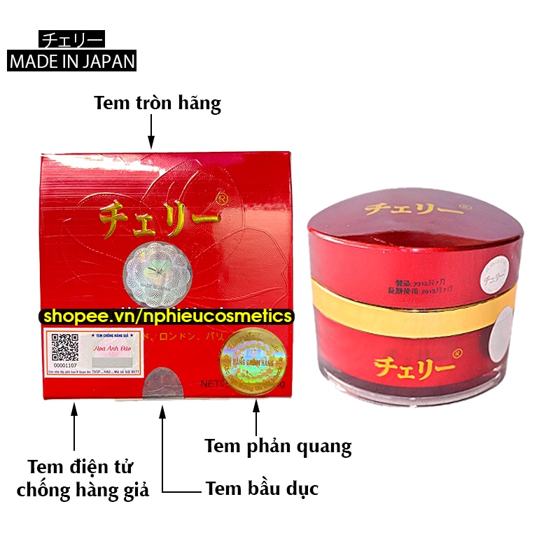 [Chính hãng] Kem hoa anh đào 10 tác dụng