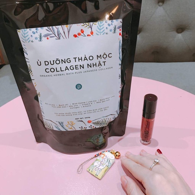 SPA TẠI NHÀ -  0.5 Kg Thảo Mộc Organic + Collagen Japan  + Tinh Dầu Essential Oil Tắm Dưỡng Sáng Mịn Da | BigBuy360 - bigbuy360.vn