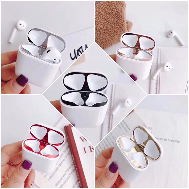 Vỏ bảo vệ bao đựng tai nghe airpods 1 2 chống va đập, chống bẩn