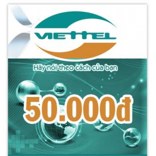 Thẻ Viettel 50K
