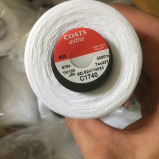 Chỉ trắng cuộn to