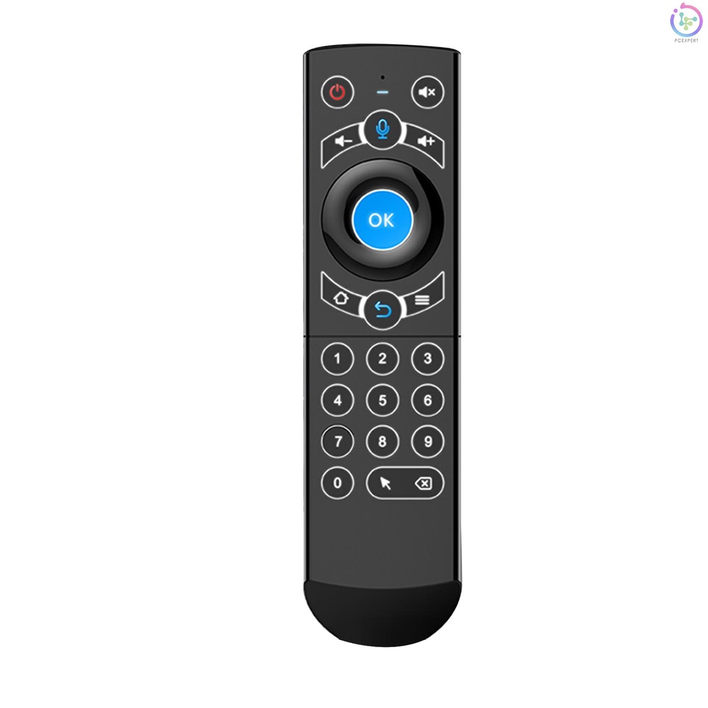 (Giao Hàng Nhanh) Chuột Bay Hồng Ngoại Không Dây Q7 2.4G Con Quay Hồi Chuyển 6 Trục Và Học Tập Bằng Giọng Nói Tương Thích Với Android TV Box HTPC Mini