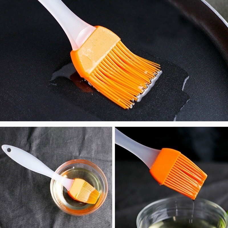 Chổi quét dầu, cọ phết dầu silicon tiện lợi (nhiều màu)