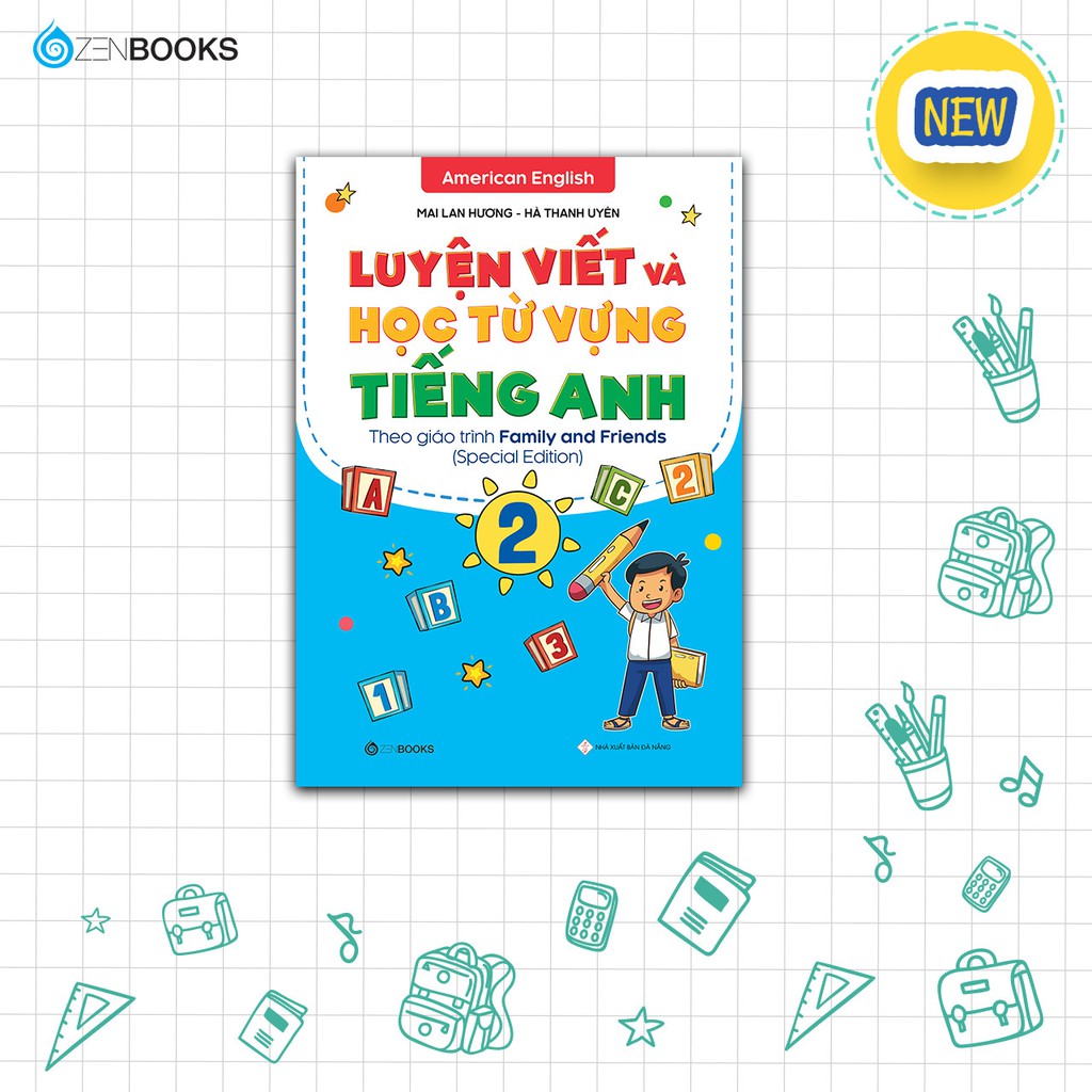 SÁCH - Luyện Viết Và Học Từ Vựng Tiếng Anh Lớp 2 Mai Lan Hương