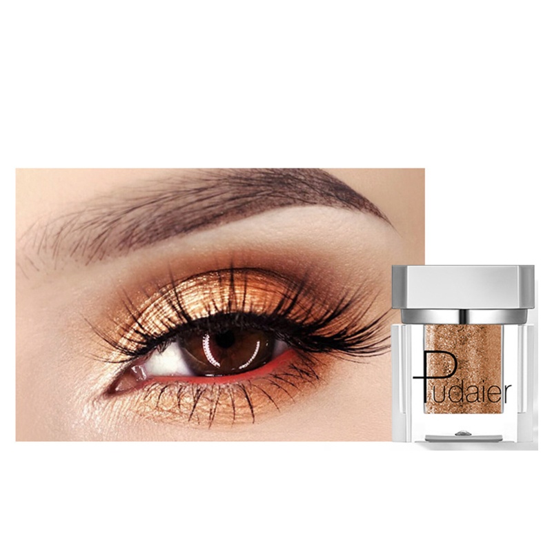 Phấn Mắt Đơn Sắc Ánh Nhũ Lấp Lánh Nhiều Màu Sắc Thời Trang