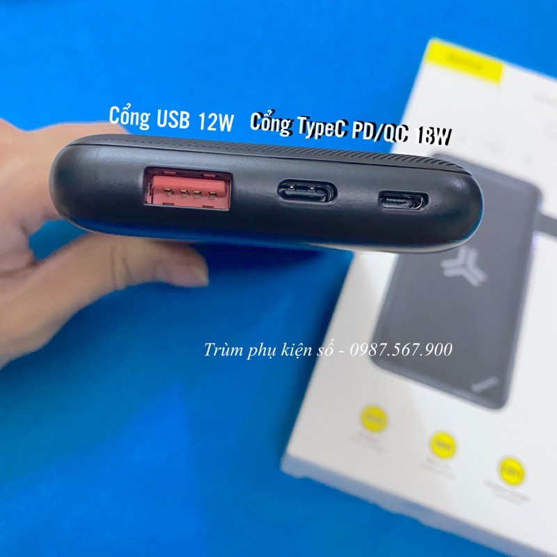 Pin Sạc Dự Phòng Kiêm Sạc Không Dây I Sạc Nhanh PD / QC 3.0