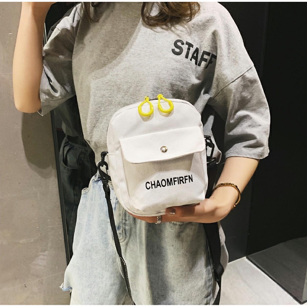 Túi Xách, Túi Đeo Vai Nữ, Túi Đeo Chéo Mini Bằng Vải - Túi Xách Nữ Nhỏ Xinh Phong Cách Hàn Quốc