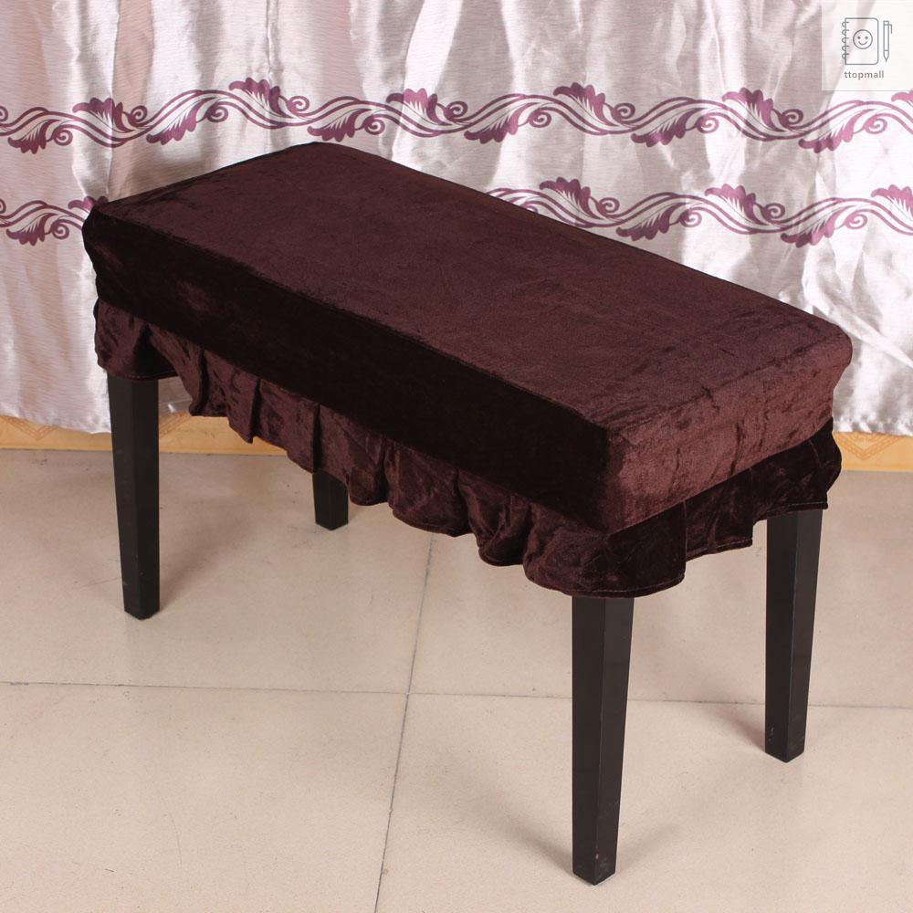 Vải Nhung Phủ Ghế Ngồi Đàn Piano Kích Thước 75x35cm