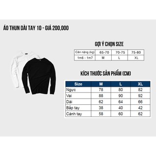 Áo thun dài tay MyWay 10