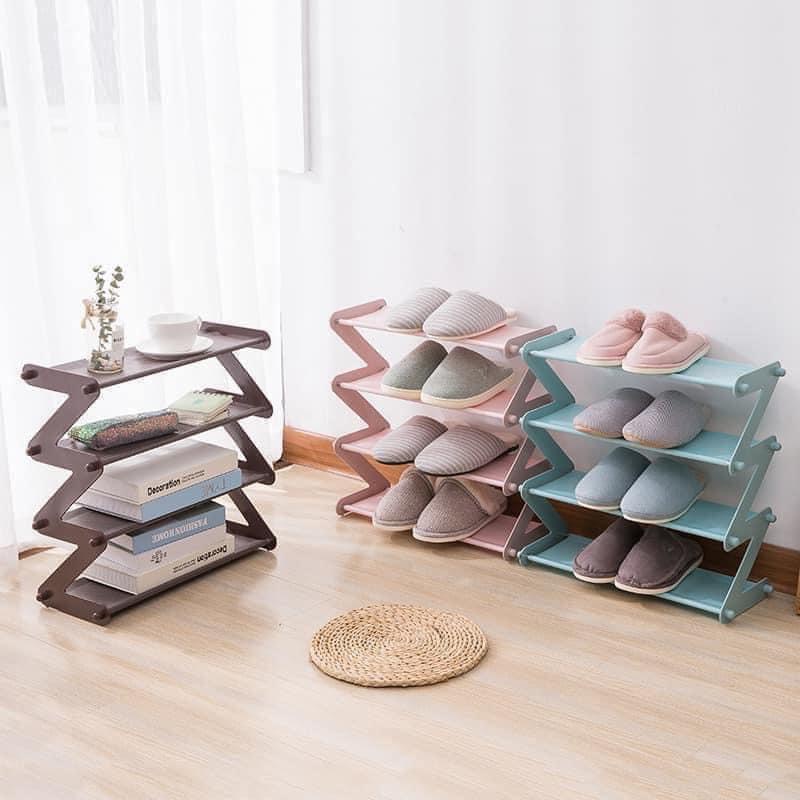 Kệ giày dép chữ Z 4 tầng