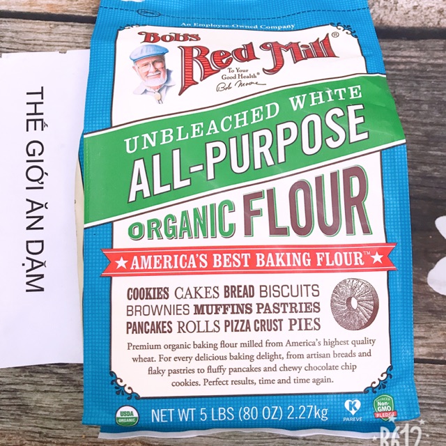 Bột Mì Đa Dụng Hữu Cơ ( ORGANIC) Bob’s Red Mill 2,27kg