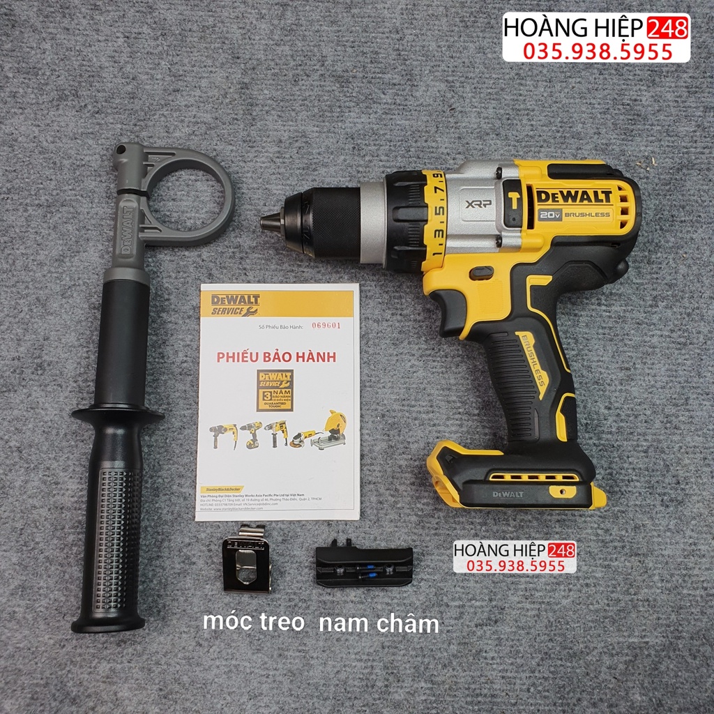 Máy khoan dùng pin FlexVolt 20V/60V Dewalt DCD999N-KR