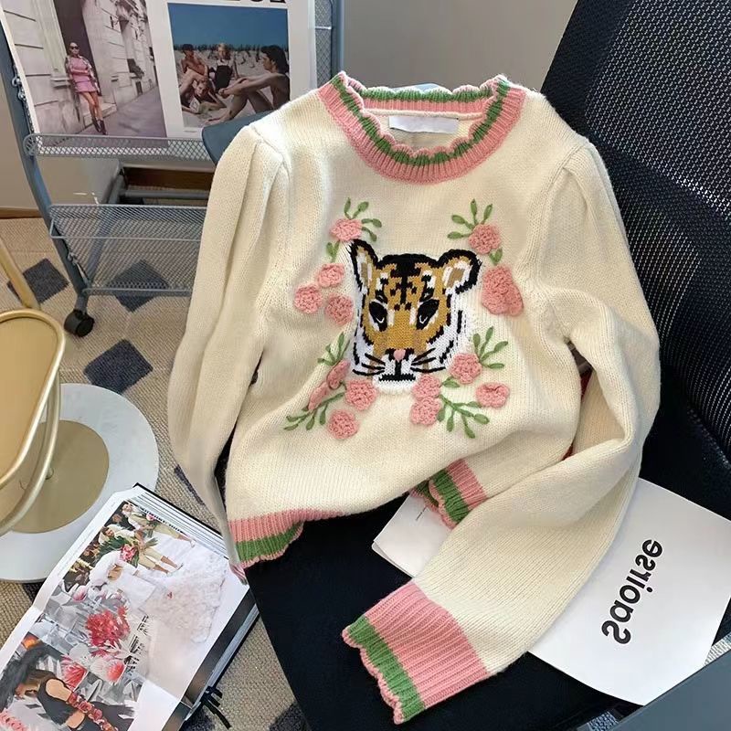 Áo Len Thiết Kế Mới Phong Cách Lười Mùa Thu