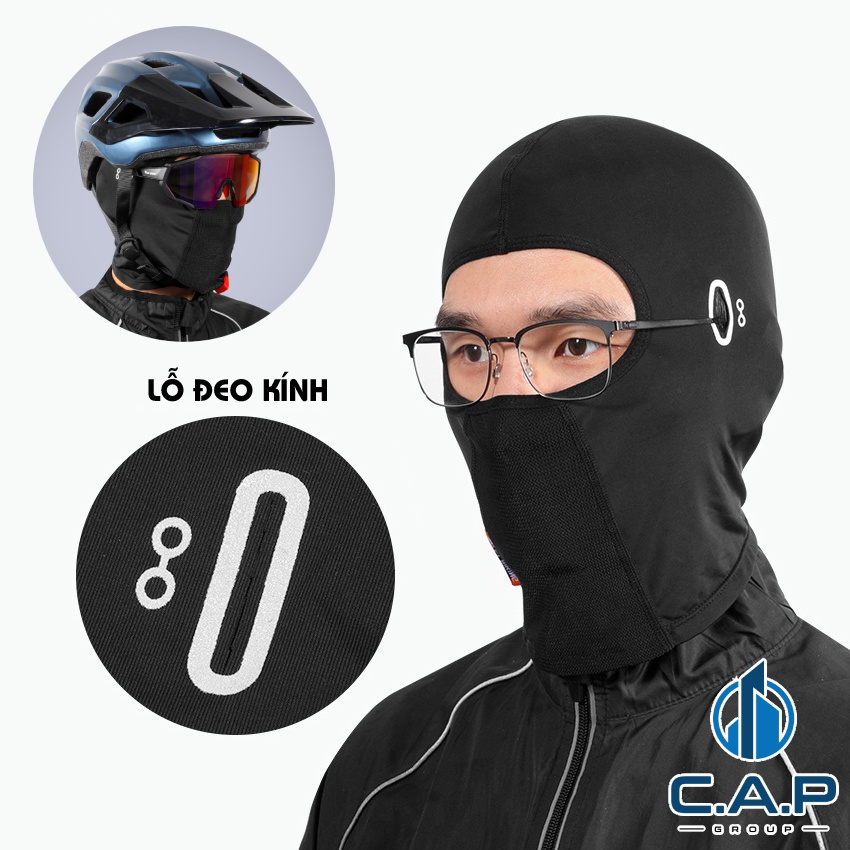 Khẩu trang Ninja che kín mặt chống nắng Nam Nữ WB - 0IV5 - 0V5