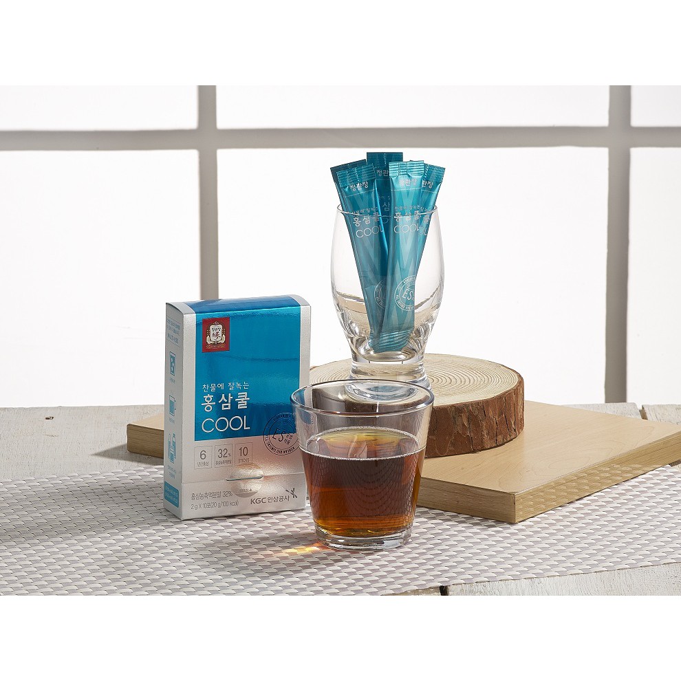 KGC Cheong Kwan Jang - Trà Hồng Sâm Hòa Tan KRG Tea Cool 10 gói x 2g