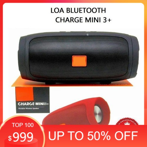 Loa bluetooth JBL Charge mini3+ chính hãng, hỗ trợ nghe USB, thẻ nhớ