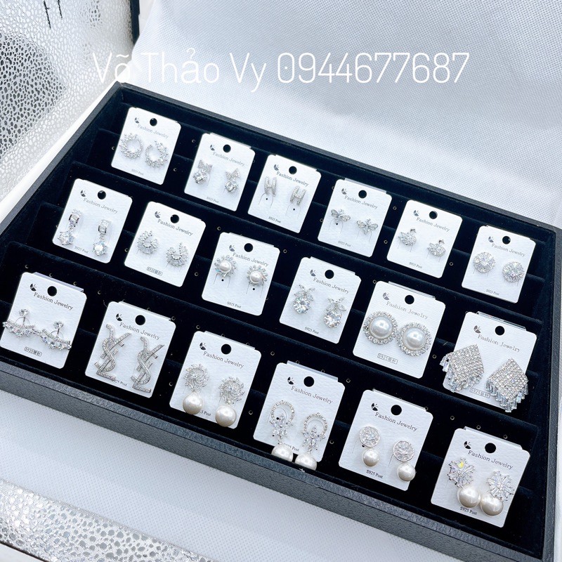 Bông tai s925 nhiều mẫu