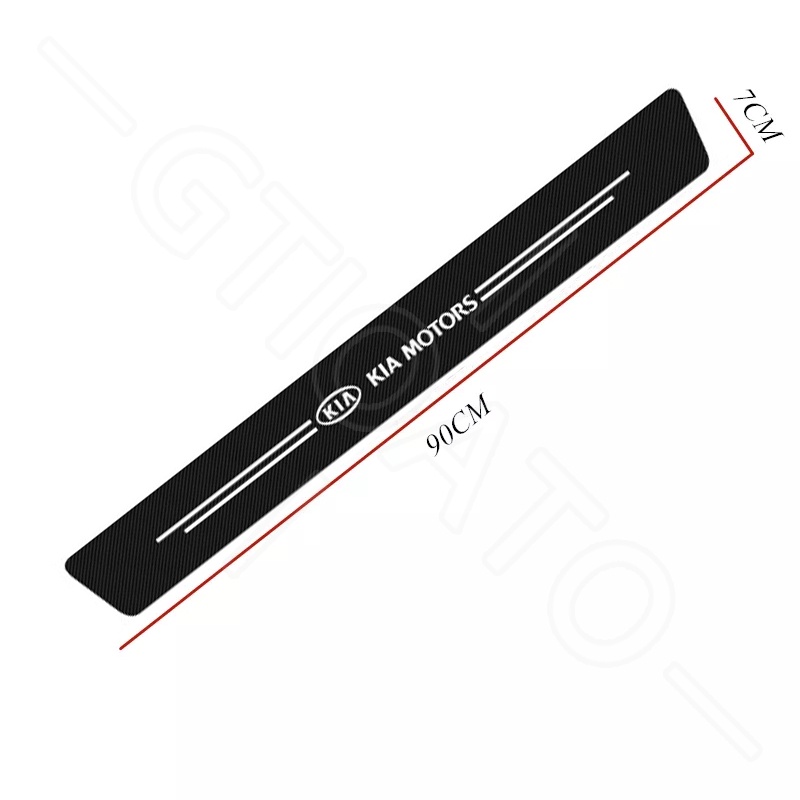 GTIOATO 1 Chiếc Sợi Carbon Dán Cốp Xe Hơi Miếng Dán Xe DáN ChốNg XưỚC Ô Tô Bảo Vệ Cốp Sau Xe Hơi Phụ KiệN Xe HơI Cho KIA Morning Seltos Carnival Sonet K3 Soluto Sorento Sedona Cerato Rondo K5 Optima