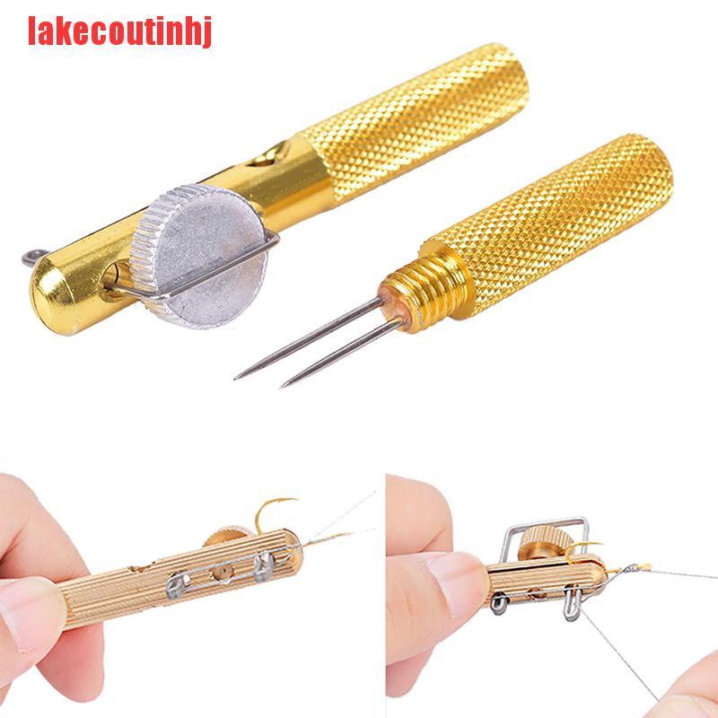 Dụng cụ hỗ trợ thắt nút móc câu cá bằng kim loại VSQ
