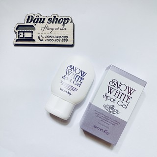Gel giảm thâm da và dưỡng trắng Secretkey Snow White Spot Gel 65g