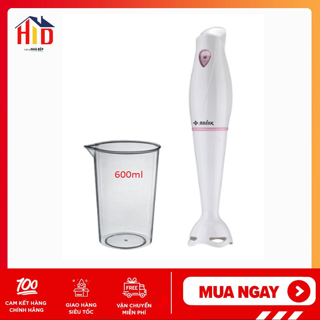 [Mã ELHA22 giảm 5% đơn 300K] [CHÍNH HÃNG] MÁY XAY SINH TỐ CẦM TAY AULUX SB-30T KÈM CỐI NHỰA (BẢO HÀNH 12 THÁNG )