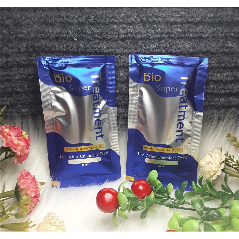 Sỉ gồm 2 gói Kem ủ tóc siêu mềm mượt Bio Super Treatment 30ml