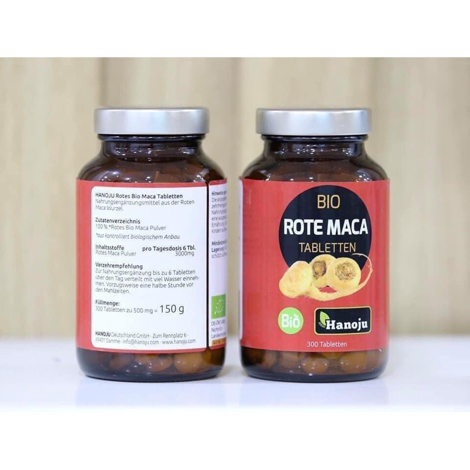 Maca hộp 300 viên hàng Đức