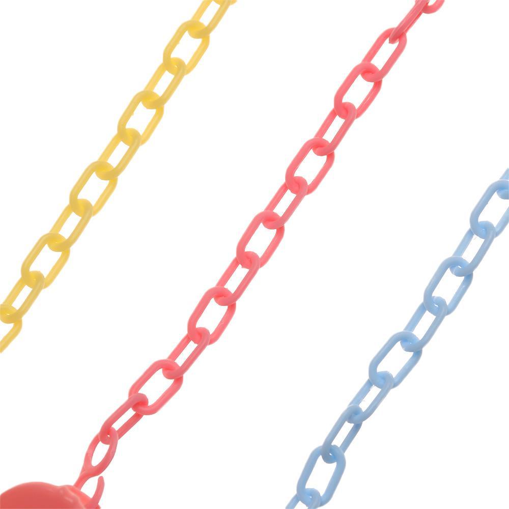 NIUYOU 1 Cái Giá Đỡ Núm Vú Giả Dây Xích Cho Trẻ Sơ Sinh Gặm