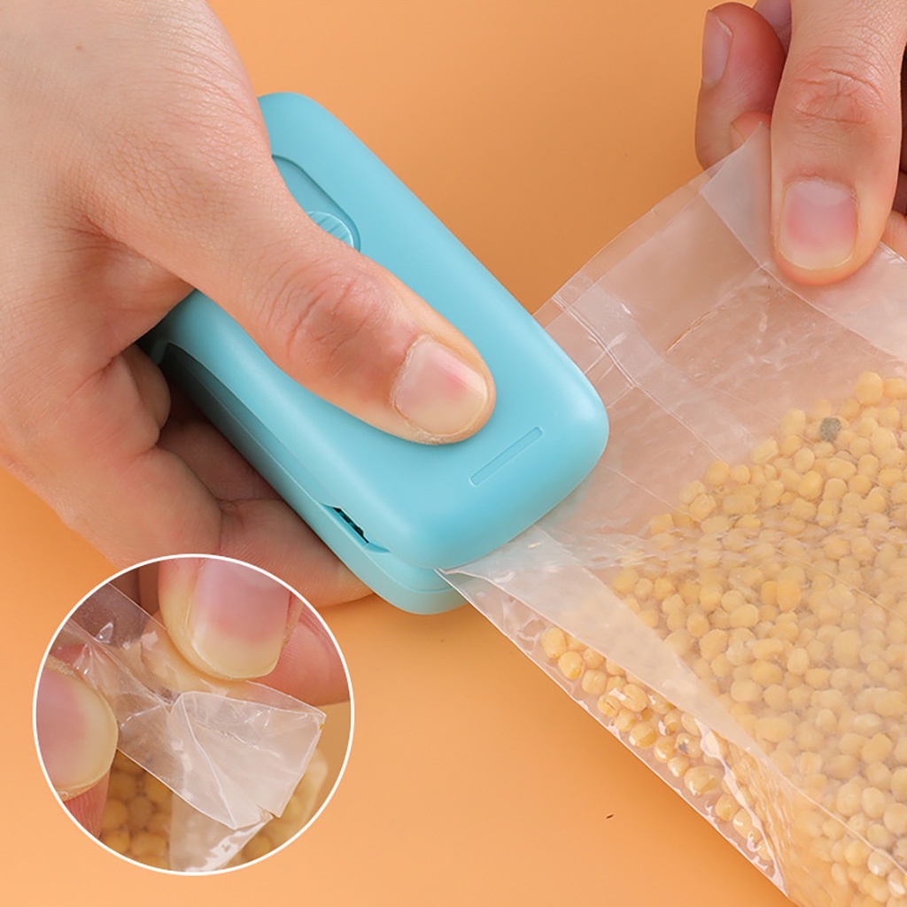 Máy Hàn Miệng Túi Nhựa Nilong Mini Cầm Tay Cao Cấp 2 trong 1