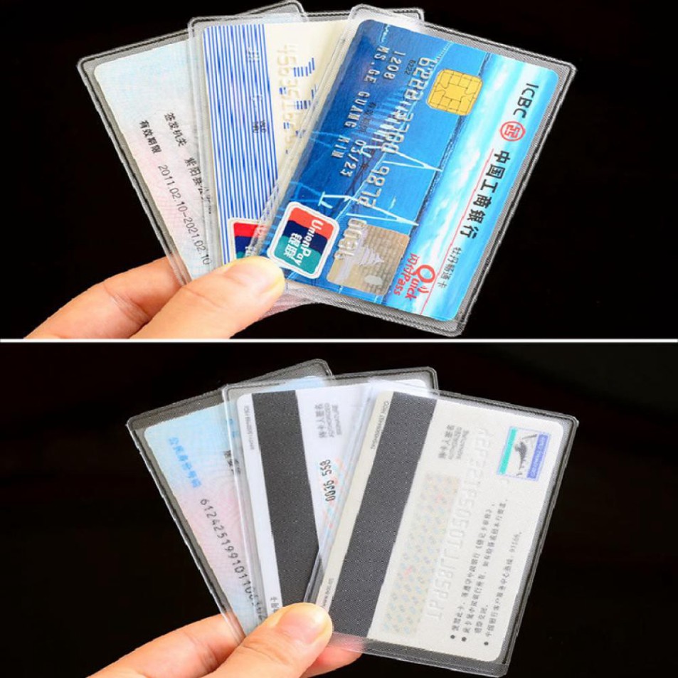✔️BÁN BUÔN - Set 10 Túi bọc bảo vệ thẻ ngân hàng, thẻ tên chống bay màu [GD102]