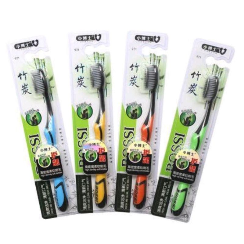Bàn chải đánh răng than tre hoạt tính Hàn Quốc BOSSI 921  hàng loại 1