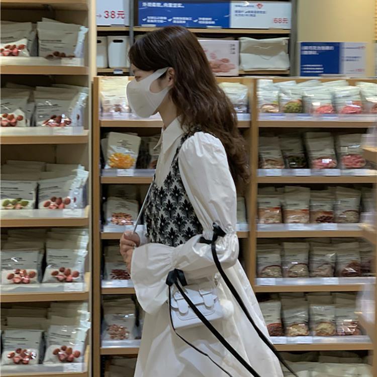 Đầm Sơ Mi Chữ A Tay Dài Phong Cách Thời Trang Mới 2022 Dành Cho Nữ