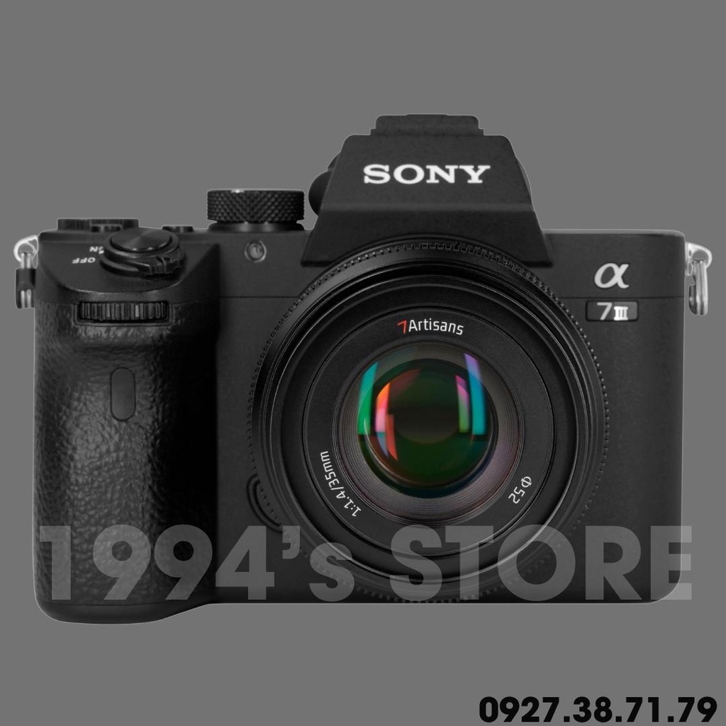 Ống kính 7Artisans 35mm F1.4 Mark II FullFrame dành cho Sony E/FE, Canon RF, Leica L và Nikon Z