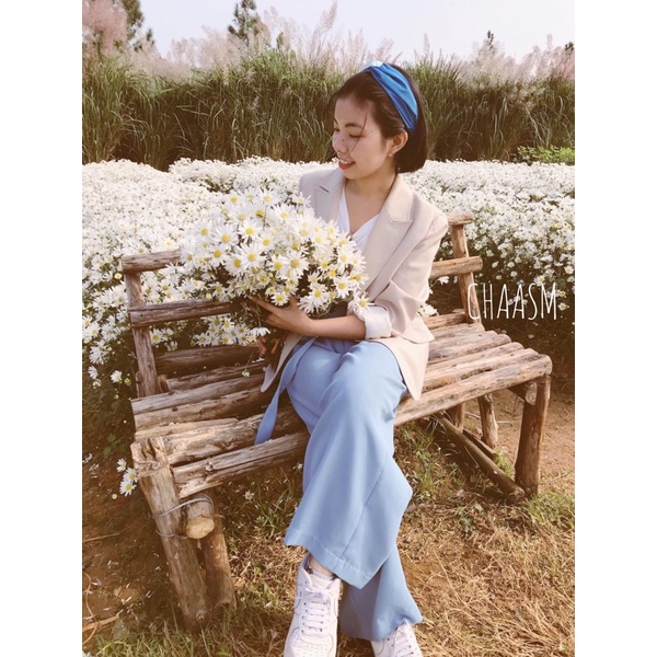 Culottes-quần ống rộng kèm belt ( designedbyChấm )