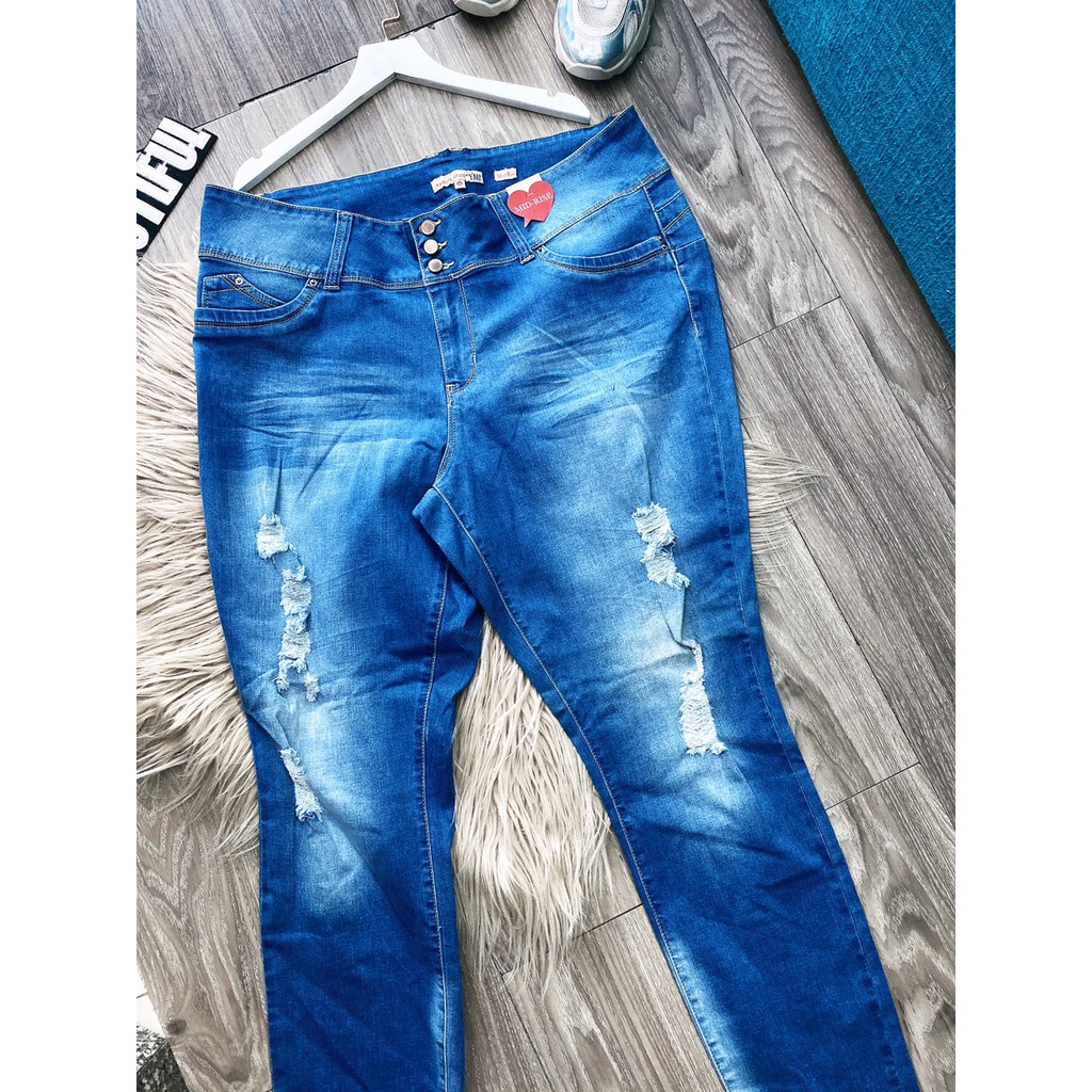 quần jean 3 nút bigsize 85-100kg(ms: JBS-M10)