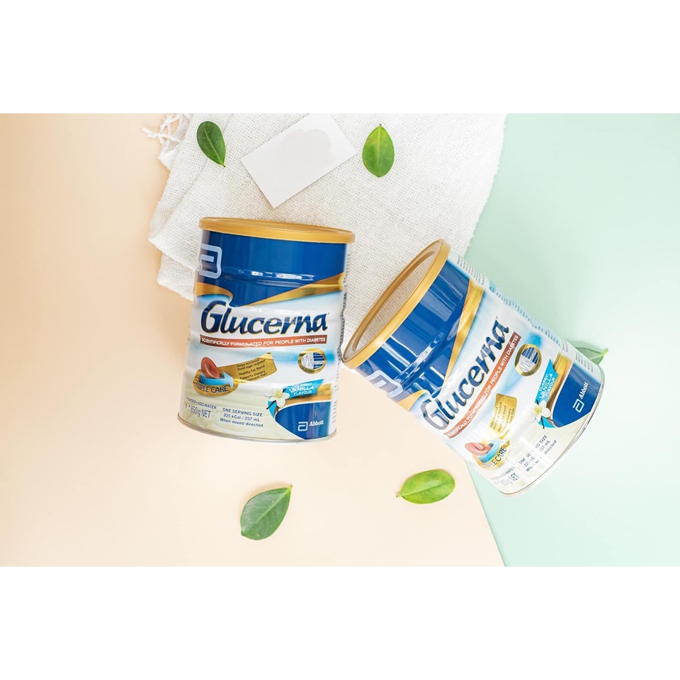 [Sữa bột dành cho người già]SỮA BỘT GLUCERNA ÚC 850g