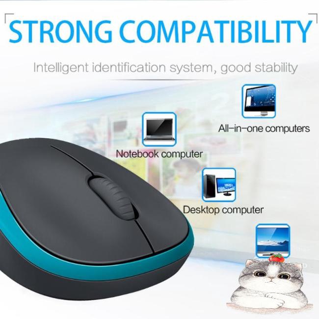 Chuột Không Dây Logitech M186 2.4ghz 1000dpi