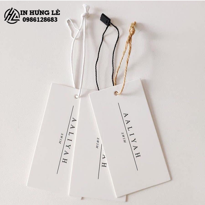 Tag mác thẻ treo quầo áo # FREE THIẾT KẾ# cam kết rẻ nhất, in đẹp, lấy ngay