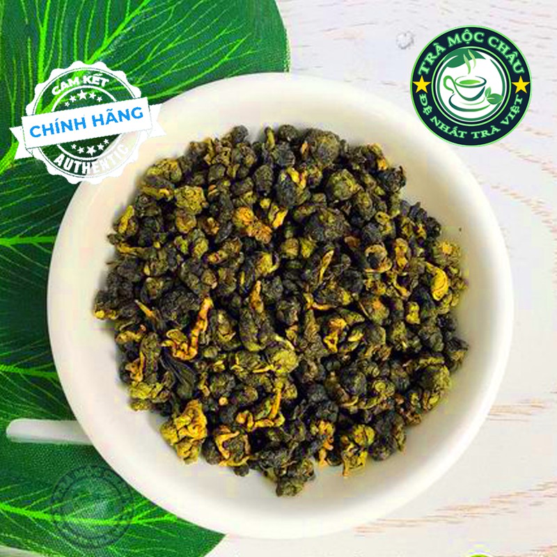 Trà Ô Long Thượng Hạng Mộc Châu - Đệ Nhất Ô Long Trà gói 100gr