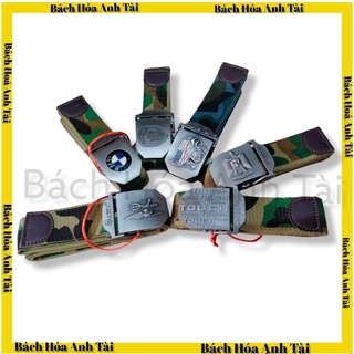 Dây nịt thắt lưng chiến thuật vải bố siêu bền chuyên đi dã ngoại