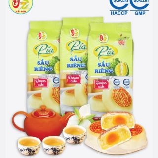 Bánh Pia ,Sâu Riêng Đâu Xanh ,Trứng Muối hộp (350gr)