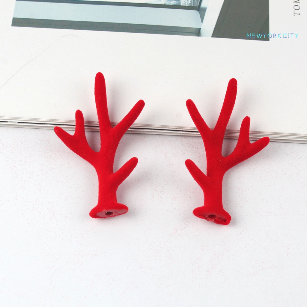 Ny Set 3 Cặp Bông Tai DIY Hình Hươu Hoạt Hình Dễ Lắp Đặt Trang Trí Giáng Sinh