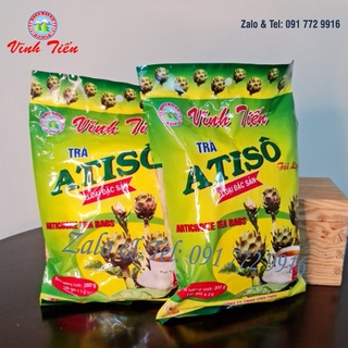 Trà Atiso Vĩnh Tiến Giải nhiệt, Mát gan 100 túi lọc- combo 5