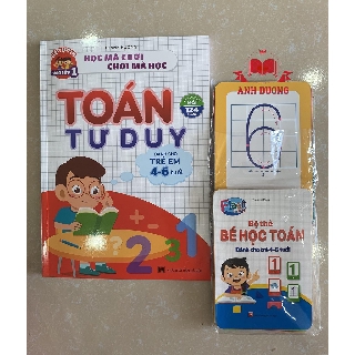 COMBO TOÁN TƯ DUY+ THẺ HỌC TOÁN CHO BÉ