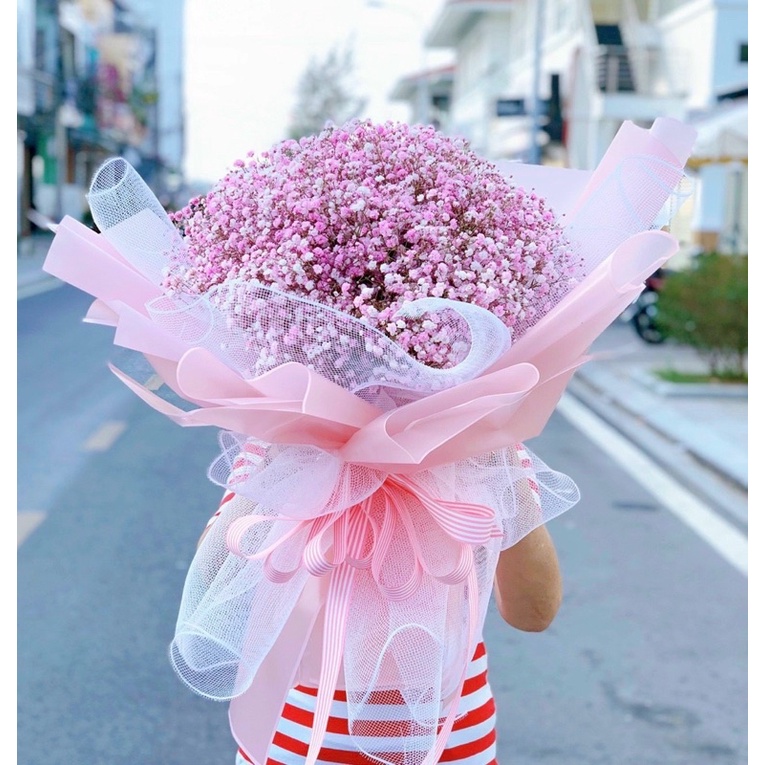 Lưới thô bó hoa, lên giỏ trái cây