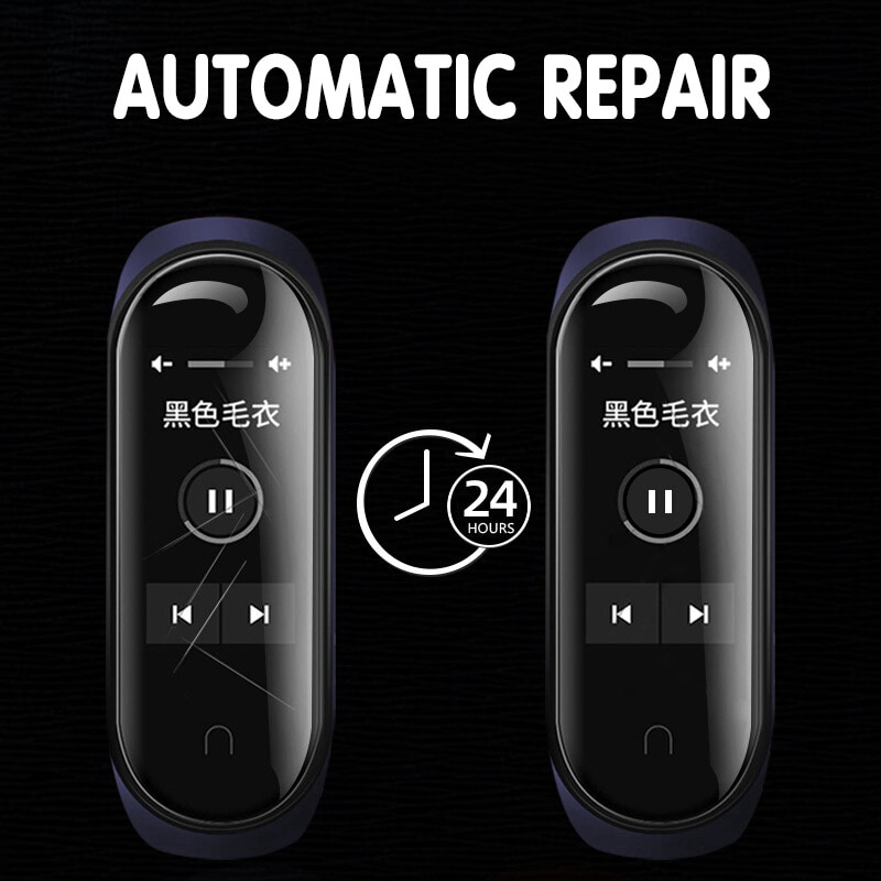 Set Miếng Dán Bảo Vệ Màn Hình Chống Vân Tay 2020 Cho Đồng Hồ Thông Minh Xiaomi Mi Band 5 Miband 5