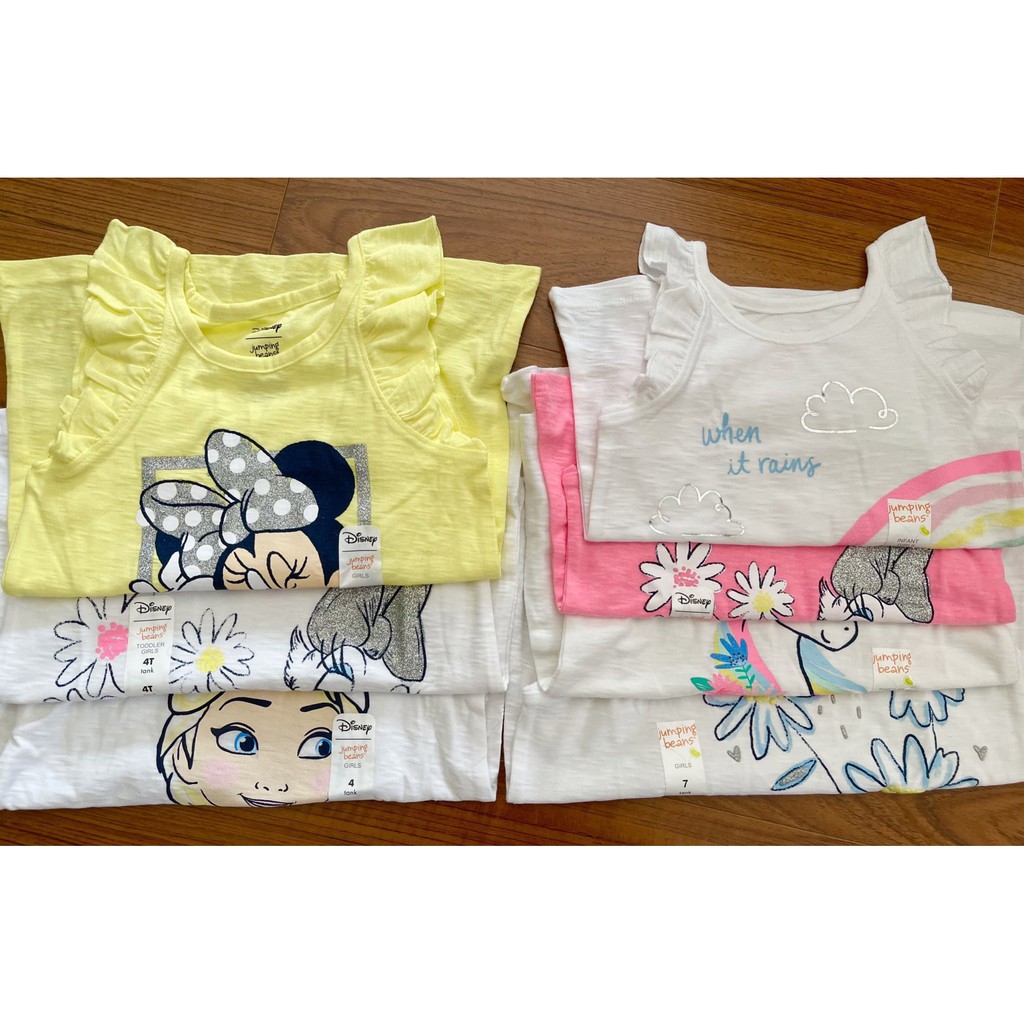 Áo bé gái cánh tiên Disney Jumping Beans 12m-5T