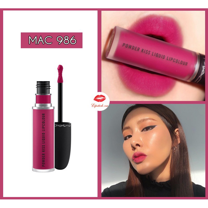 Son kem Mac chính hãng Power kiss liquid 998, 991, 989, 992 full box có bill date tới 2023 | BigBuy360 - bigbuy360.vn