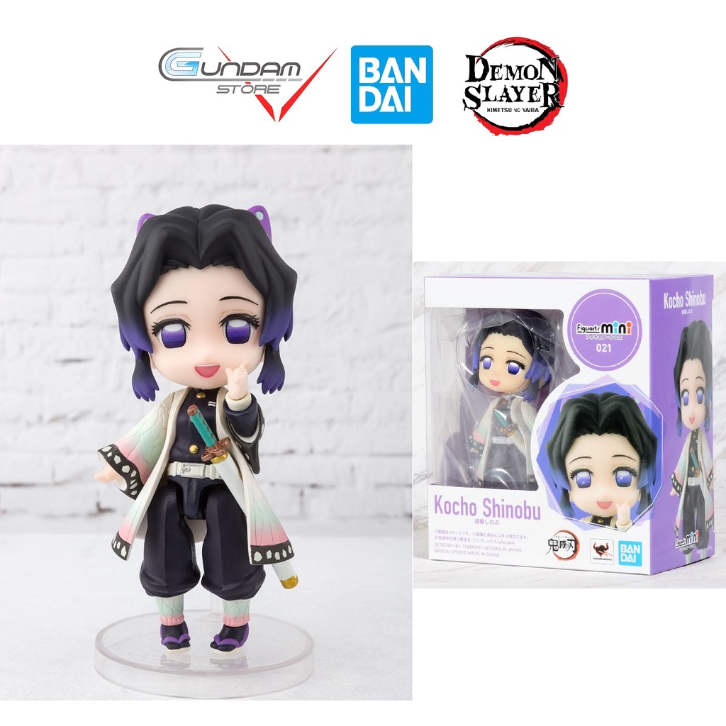 Mô Hình SHINOBU KOCHO Demon Slayer Kimetsu No Yaiba Figuarts Mini Bandai Đồ Chơi Figure Anime Nhật