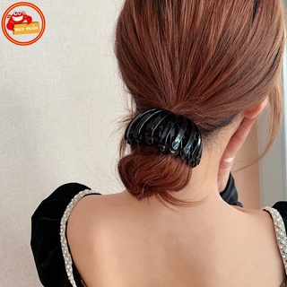 búi tóc tròn hàn quốc